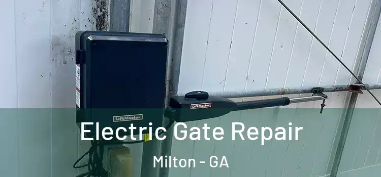 Electric Gate Repair Milton - GA