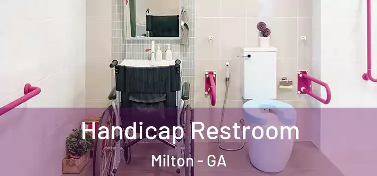  Handicap Restroom Milton - GA