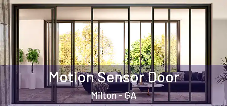Motion Sensor Door Milton - GA