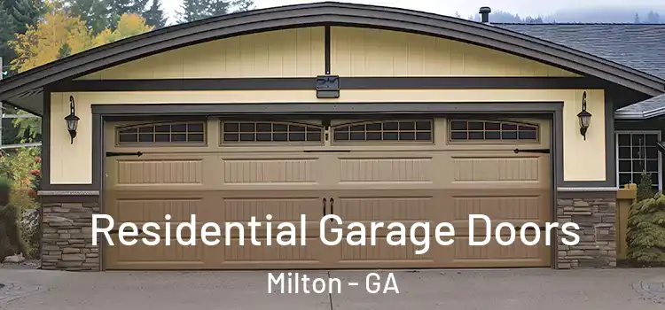 Residential Garage Doors Milton - GA
